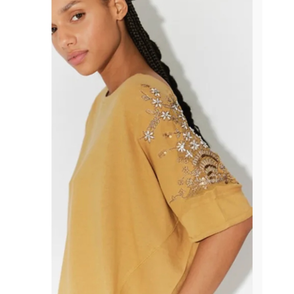 NWT Free People We The Free Sparkle Daze Tee